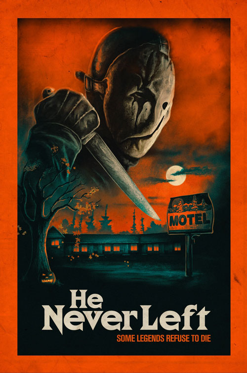 He Never Left Poster