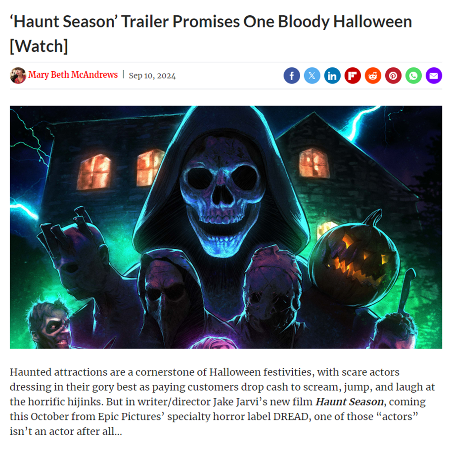 ‘Haunt Season’ Trailer Promises One Bloody Halloween [Watch]