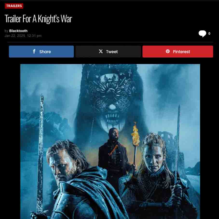 Trailer for A Knights War