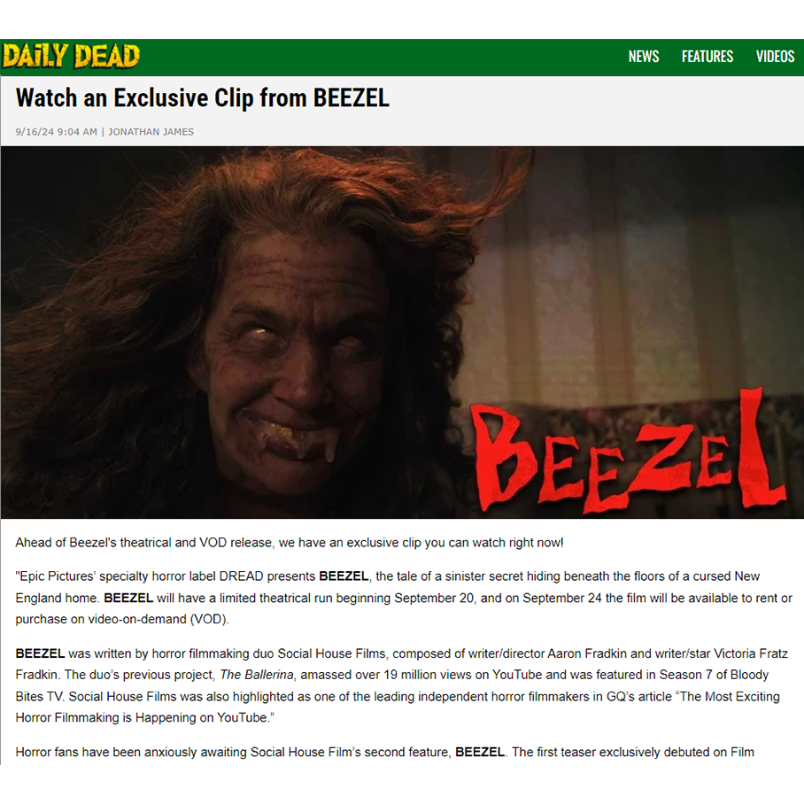 Watch an Exclusive Clip from BEEZEL